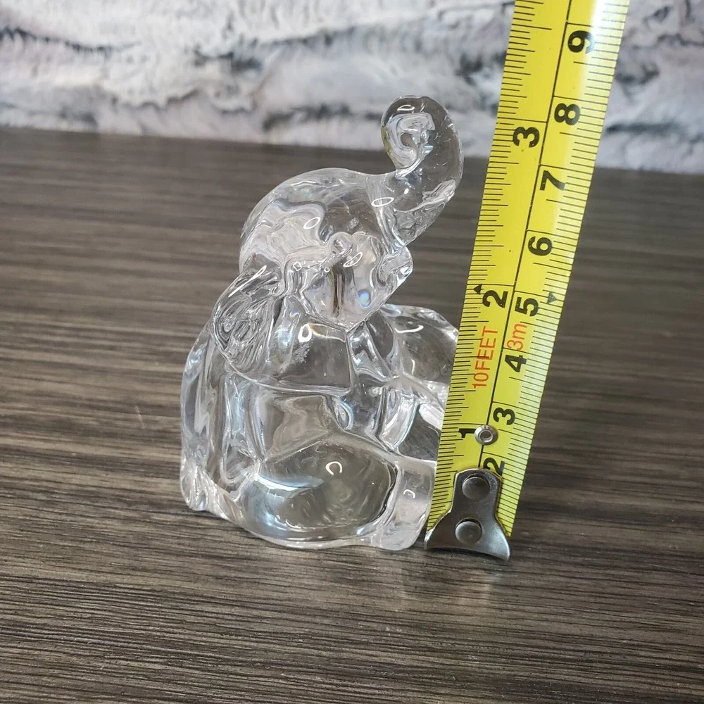 Elephant Salt Shaker‎ REPLACEMENT Lucky Trunks Up Lenox Full Lead Crystal